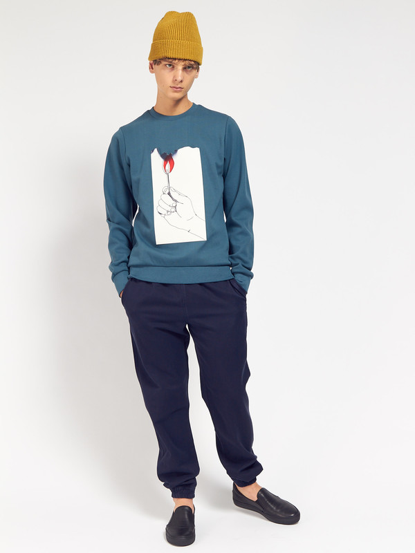 Men's Drink Beer Save Water Match Sketch Sweatshirt Men's Drink Beer Save Water Match Sketch Sweatshirt