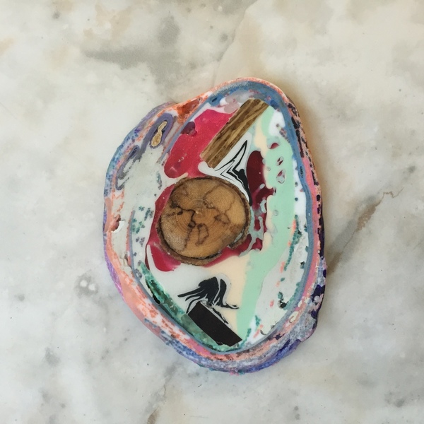 COASTERS,CHEN & KAI CHEN & KAI RESIN "COLD CUT" COASTERS COASTERS,CHEN & KAI CHEN & KAI RESIN "COLD CUT" COASTERS