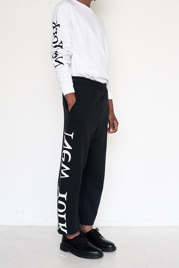 Assembly New York Cotton Logo Sweatpants - New York Assembly New York Cotton Logo Sweatpants - New York