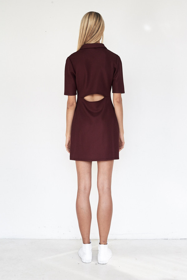 Tosia Pique Suspension Polo Dress Tosia Pique Suspension Polo Dress
