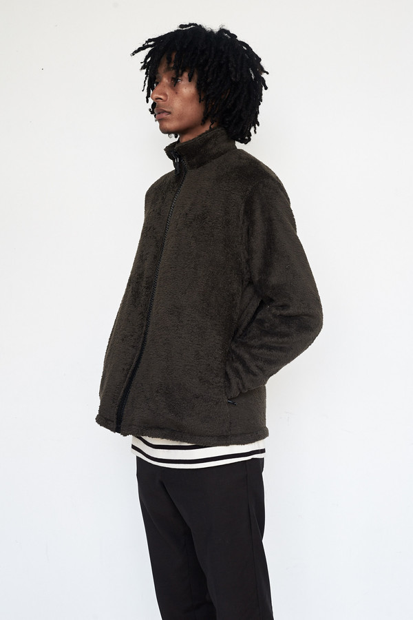 Men's Our Legacy Polarfleece Funnel Jacket Men's Our Legacy Polarfleece Funnel Jacket