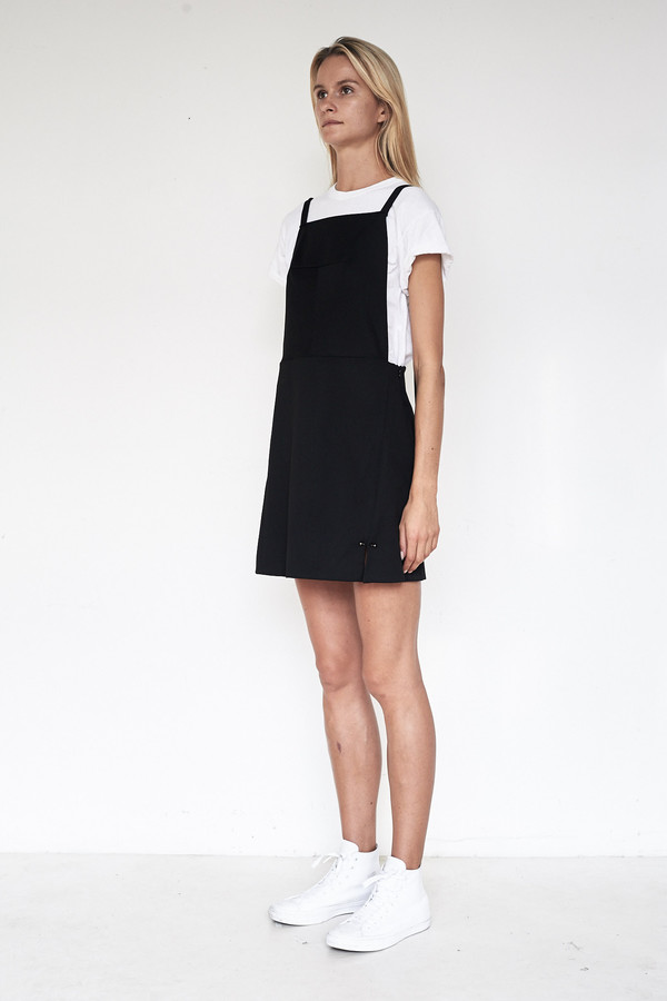 Tosia Suiting Apron Dress Tosia Suiting Apron Dress