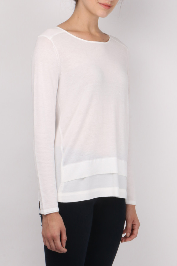 Sita Murt Crepe Back Sweater Sita Murt Crepe Back Sweater