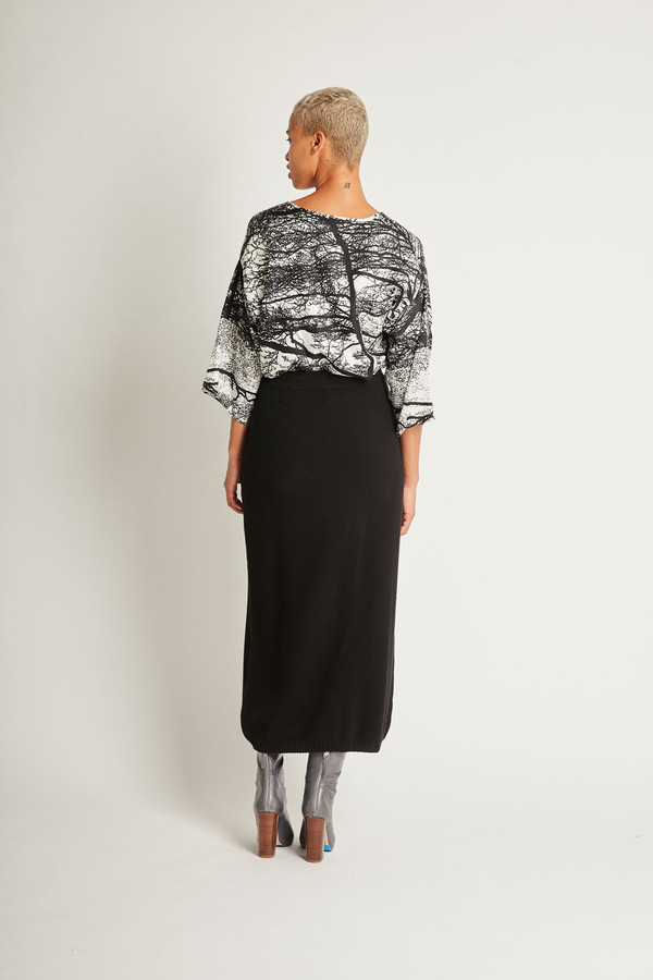 Kowtow Freeway Skirt in Black Kowtow Freeway Skirt in Black