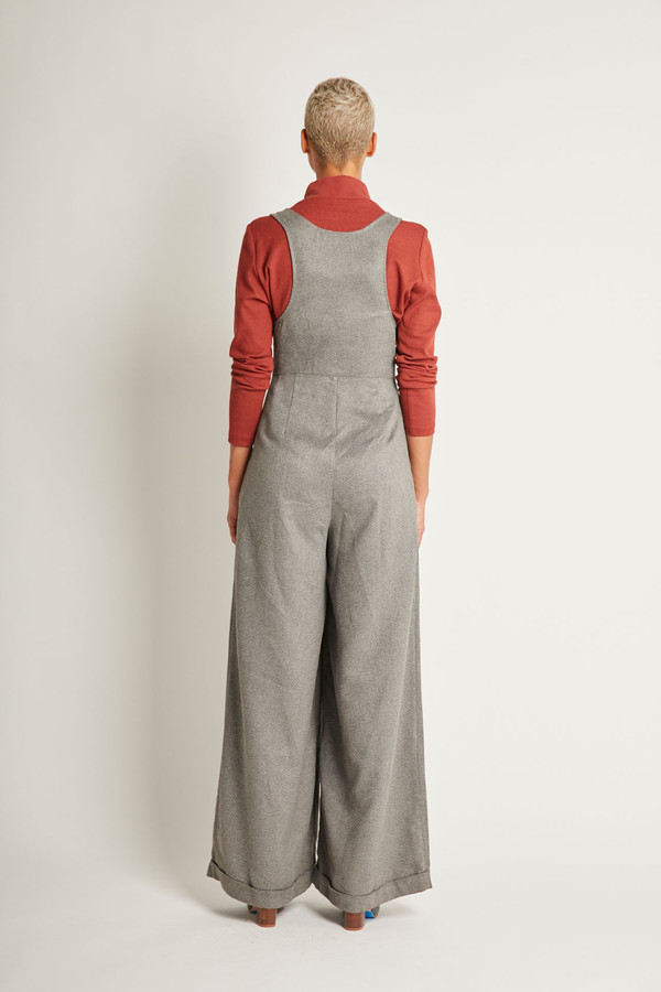 Kurt Lyle Olivia Pants in Charcoal Suede Kurt Lyle Olivia Pants in Charcoal Suede