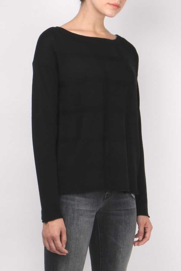 ATM Jacquard Boatneck Sweater ATM Jacquard Boatneck Sweater