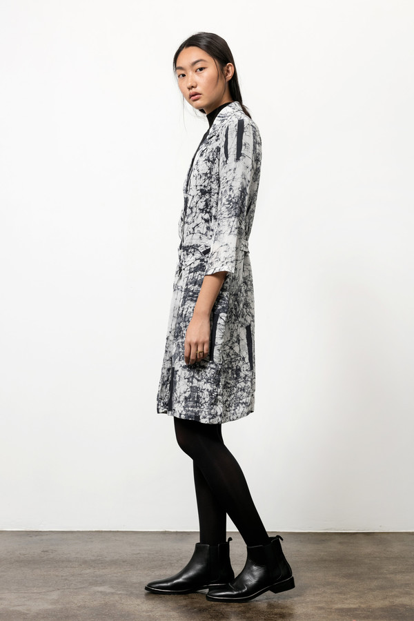 Osei-Duro Corium Dress in Broken Barcode Osei-Duro Corium Dress in Broken Barcode