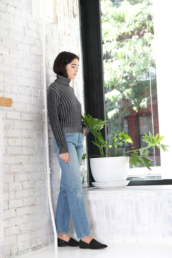 DUO NYC Vintage Cropped Versace Turtleneck DUO NYC Vintage Cropped Versace Turtleneck