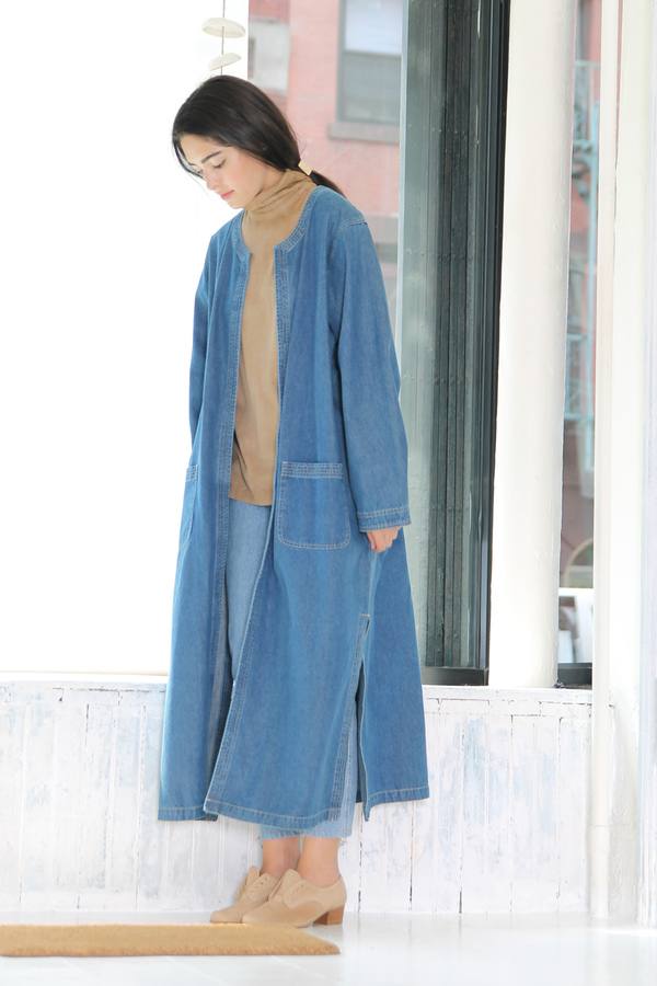 DUO NYC Vintage Denim Duster DUO NYC Vintage Denim Duster