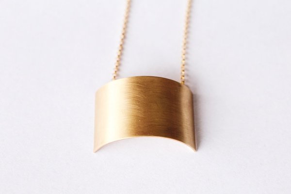 necklace,gold,cusp Gold Cusp Necklace necklace,gold,cusp Gold Cusp Necklace