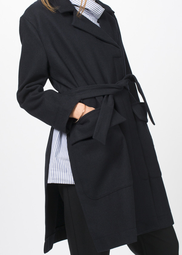 Sibel Saral Meltem Coat with Slits Sibel Saral Meltem Coat with Slits