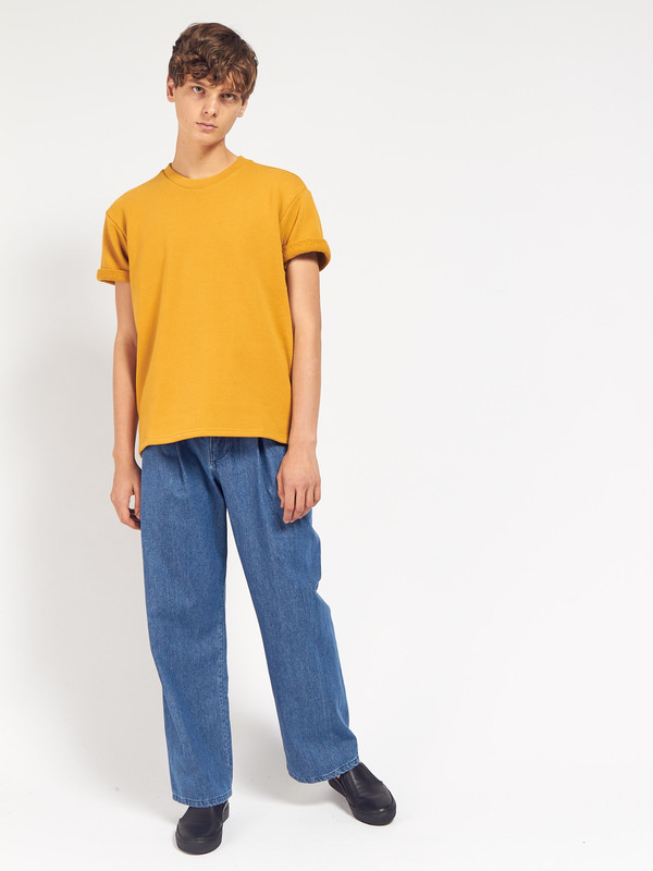 Men's Fanmail SS Sweat - Arrowwood Yellow Men's Fanmail SS Sweat - Arrowwood Yellow
