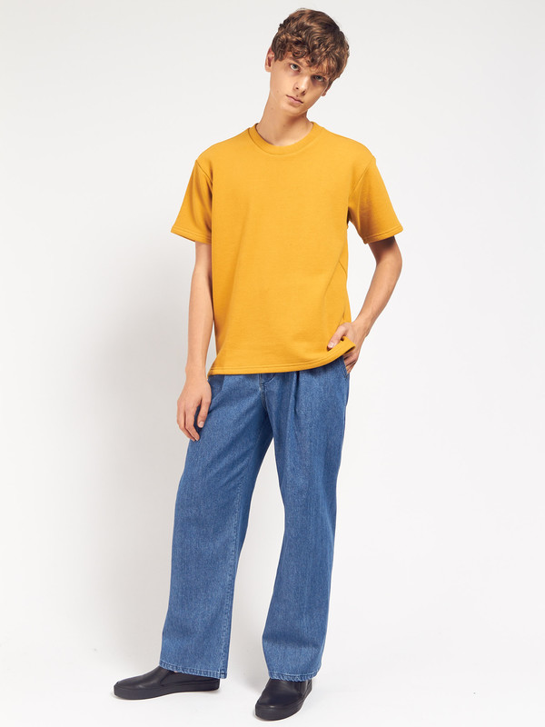 Men's Fanmail SS Sweat - Arrowwood Yellow Men's Fanmail SS Sweat - Arrowwood Yellow