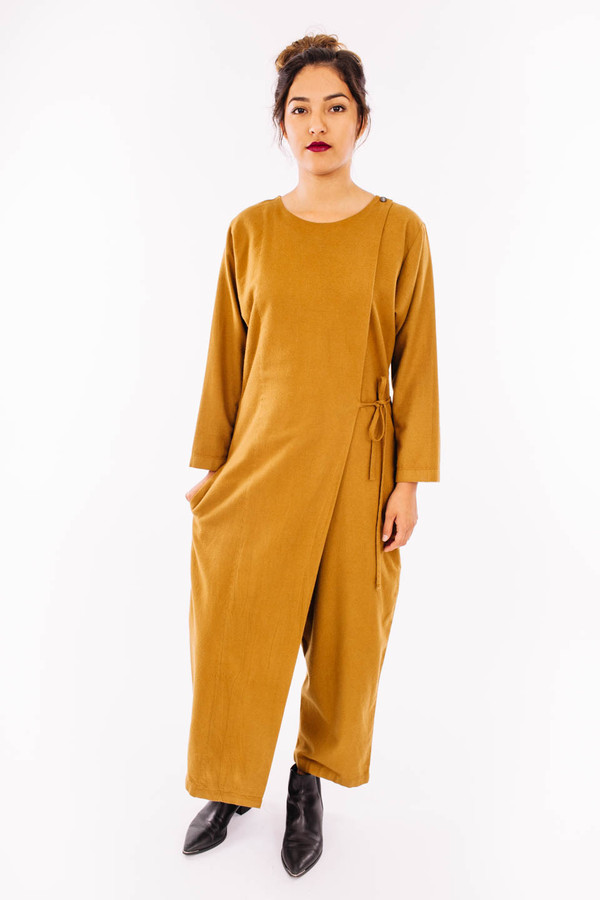 Black Crane Folding Jumper (Gold Brown) Black Crane Folding Jumper (Gold Brown)