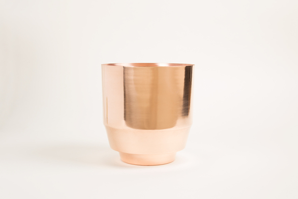 YIELD DESIGN COPPER SPUN PLANTER YIELD DESIGN COPPER SPUN PLANTER