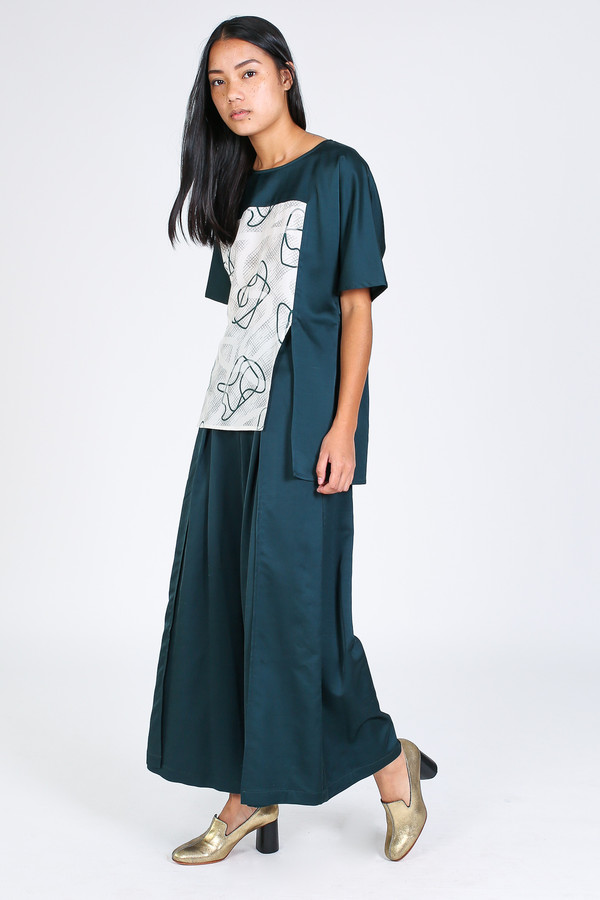 Silvae Quinn top in green Silvae Quinn top in green