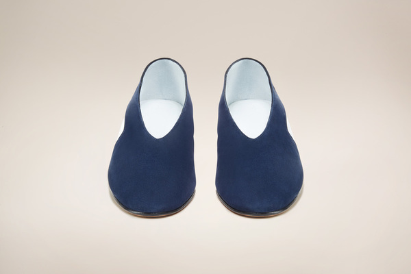 GRAY MATTERS Mildred Patent Blue Pump GRAY MATTERS Mildred Patent Blue Pump