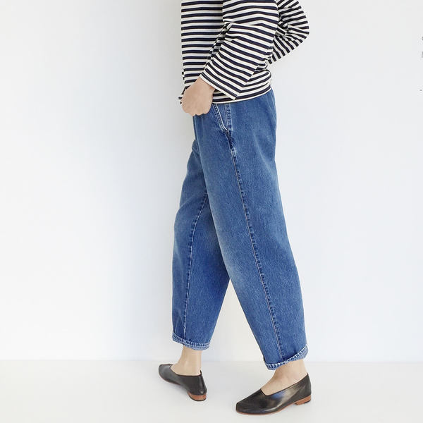 Johan Vintage Pleated Denim Pant Johan Vintage Pleated Denim Pant