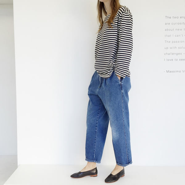 Johan Vintage Pleated Denim Pant Johan Vintage Pleated Denim Pant