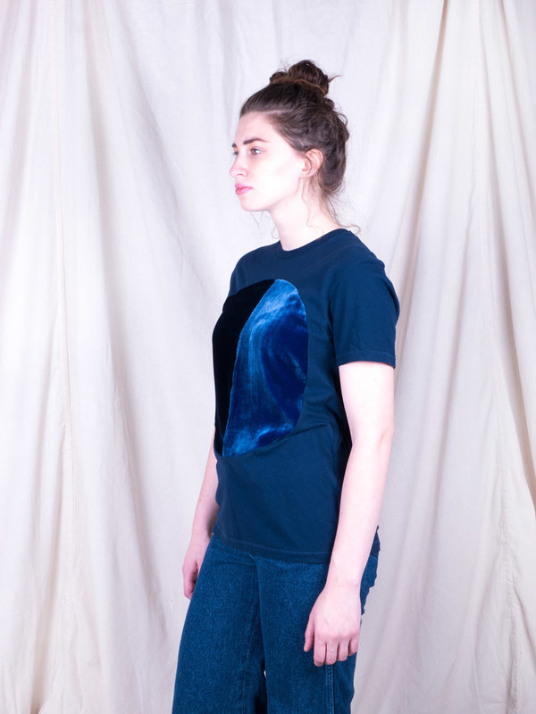 Correll Correll Navy Duo Circle Tee Correll Correll Navy Duo Circle Tee