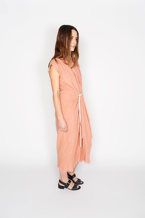 Miranda Bennett Vision Dress, Lined Cotton Gauze in Noon Miranda Bennett Vision Dress, Lined Cotton Gauze in Noon