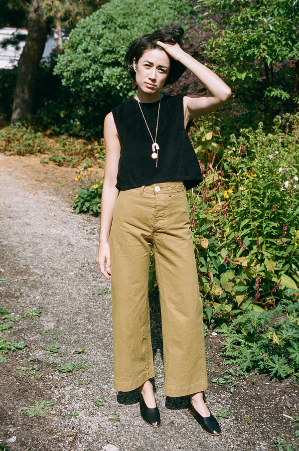 Rachel Comey Yana Top - coal corduroy Rachel Comey Yana Top - coal corduroy