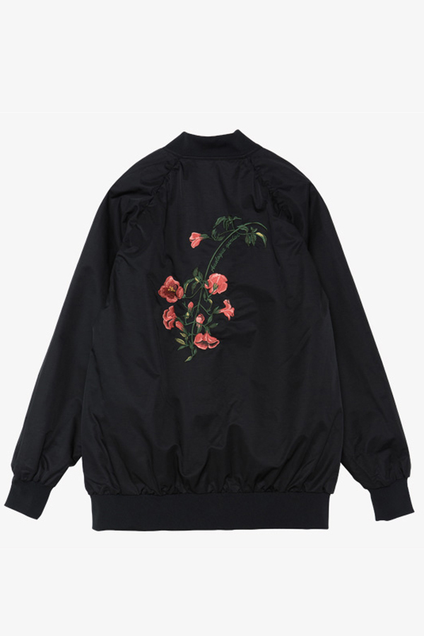 AMONG SEOUL Oversized Bomber Jacket- Black AMONG SEOUL Oversized Bomber Jacket- Black