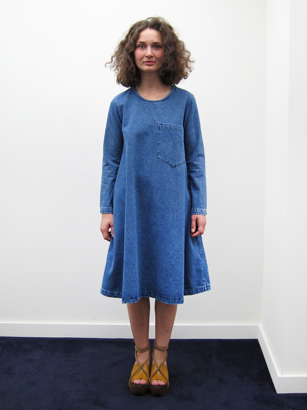 69 Basic Dress - Medium Denim 69 Basic Dress - Medium Denim