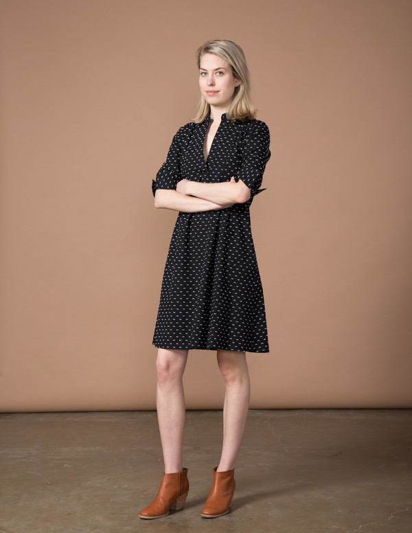 SBJ Austin Ellen Dress - Black Swiss Dot SBJ Austin Ellen Dress - Black Swiss Dot