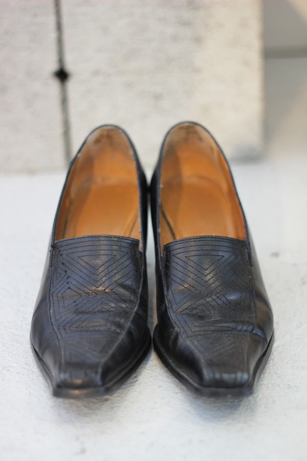 Hey Jude Vintage Leather Aztec Pumps Hey Jude Vintage Leather Aztec Pumps