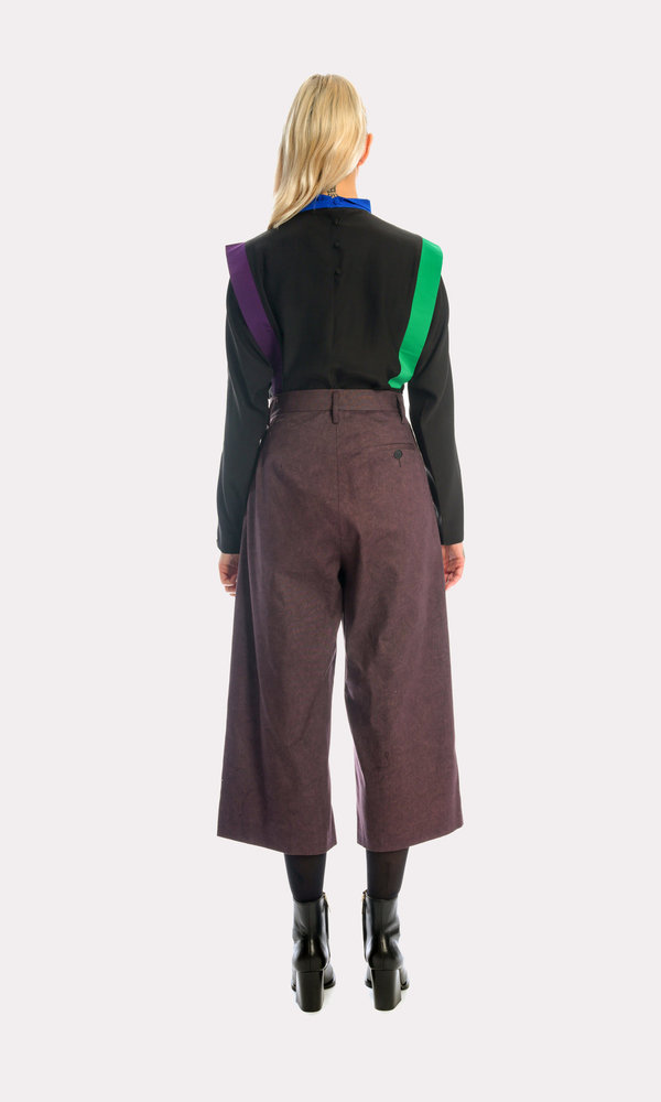 Kurt Lyle JG Shorty Pants in Rinsed Plum Kurt Lyle JG Shorty Pants in Rinsed Plum