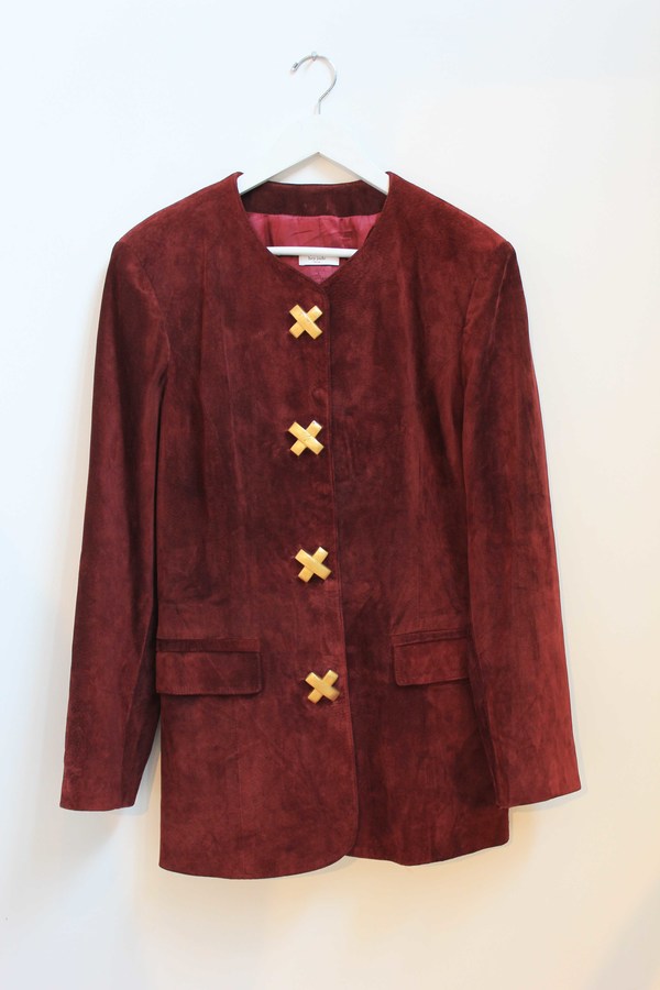 Hey Jude Vintage Boxy Suede Coat Hey Jude Vintage Boxy Suede Coat