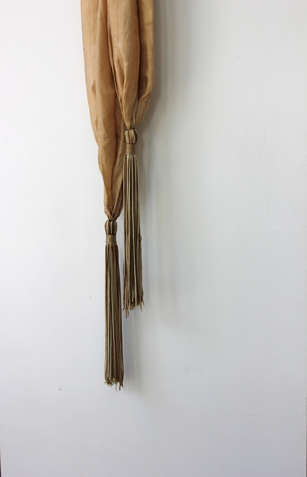 Hey Jude Vintage Silk Tassel Scarf Hey Jude Vintage Silk Tassel Scarf