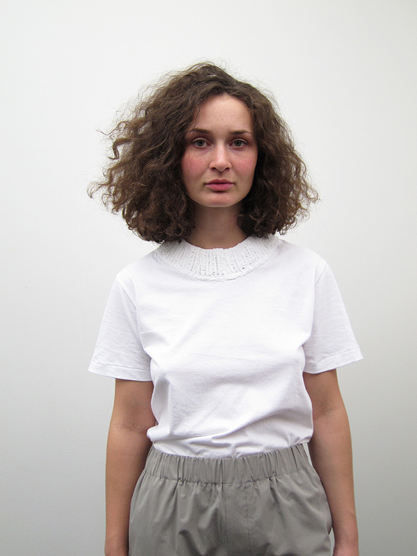 Unisex Correll Correll Knit Neck T-Shirt, White Unisex Correll Correll Knit Neck T-Shirt, White