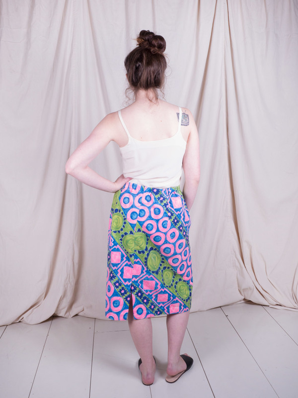 Woods Vintage Hand Painted skirt Woods Vintage Hand Painted skirt