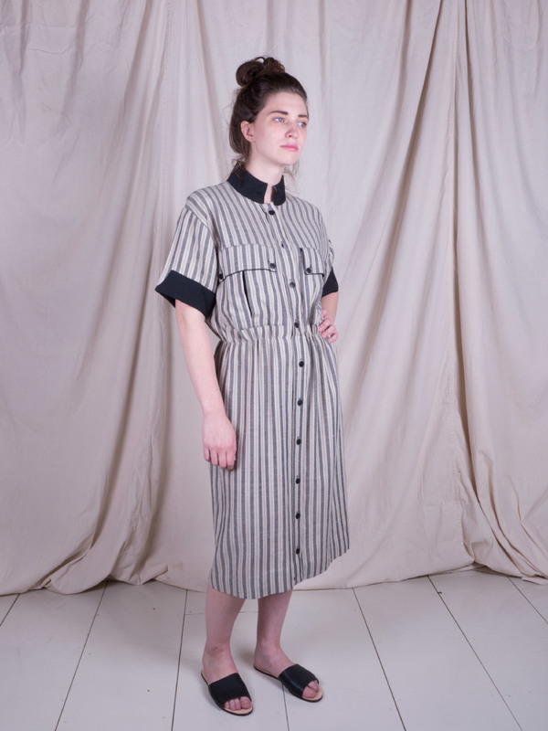 Woods Vintage Striped Dress Woods Vintage Striped Dress