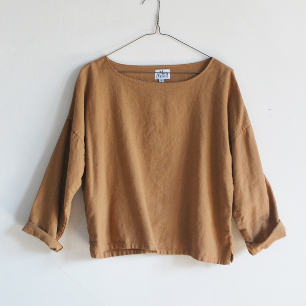 Me & Arrow Drop Shoulder Pullover Apple Cinnamon Me & Arrow Drop Shoulder Pullover Apple Cinnamon