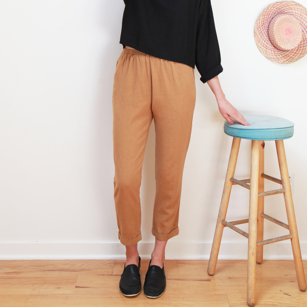 Me & Arrow Cuff Pants Apple Cinnamon Me & Arrow Cuff Pants Apple Cinnamon