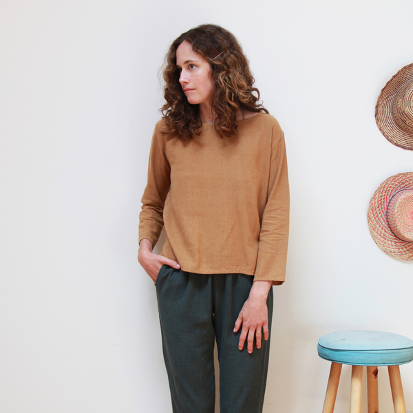 Me & Arrow Basic top - Apple Cinnamon Me & Arrow Basic top - Apple Cinnamon