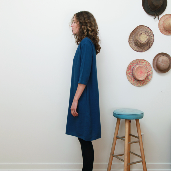 Me & Arrow 3/4 Sleeve Tall Dress - Deep Ocean Me & Arrow 3/4 Sleeve Tall Dress - Deep Ocean