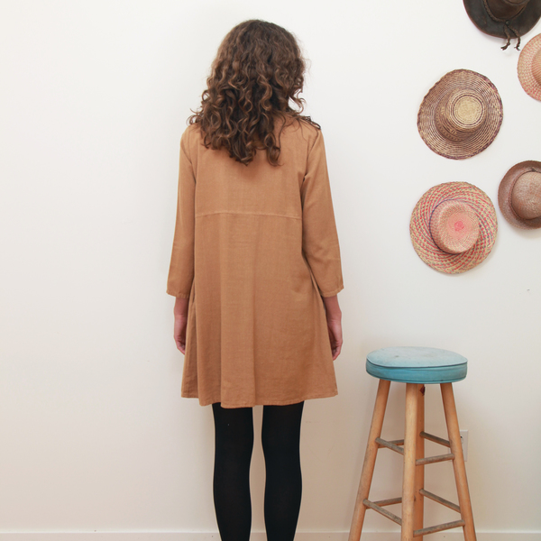 Me & Arrow Basic Dress Apple Cinnamon Me & Arrow Basic Dress Apple Cinnamon