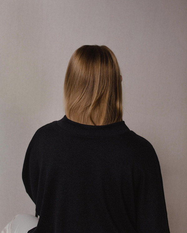 Open Air Museum Wide Mock Neck - Black Open Air Museum Wide Mock Neck - Black
