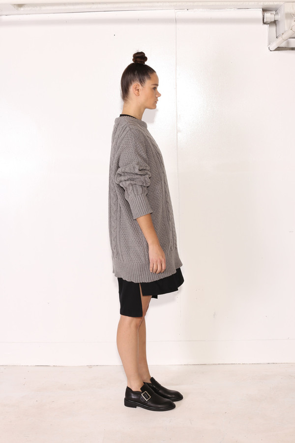 Unisex Intentionally Blank BACOPA SWEATER Grey Unisex Intentionally Blank BACOPA SWEATER Grey