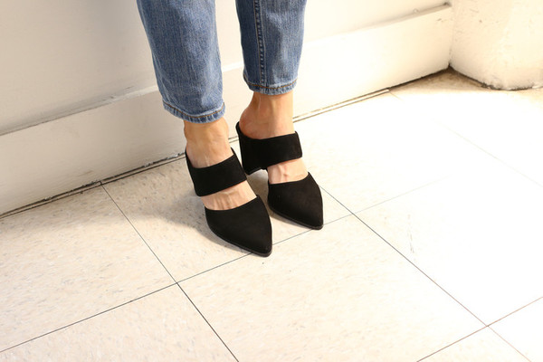 Intentionally Blank MISSY Black Suede Intentionally Blank MISSY Black Suede