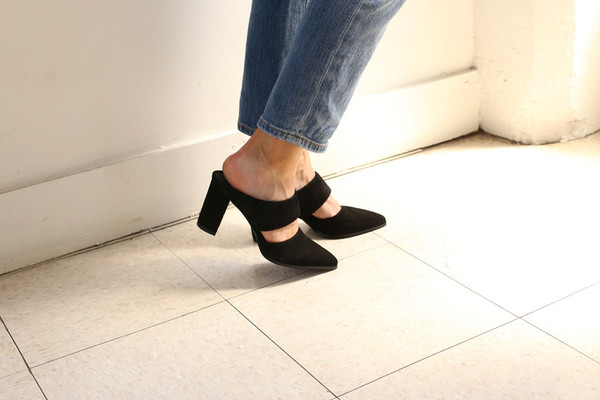 Intentionally Blank MISSY Black Suede Intentionally Blank MISSY Black Suede