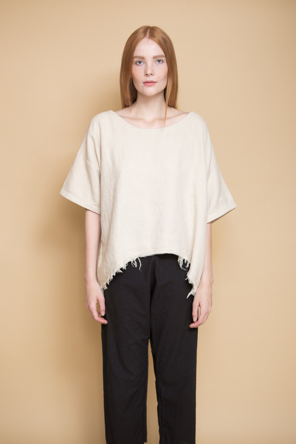 Atelier Delphine Free Top - Eggshell Atelier Delphine Free Top - Eggshell