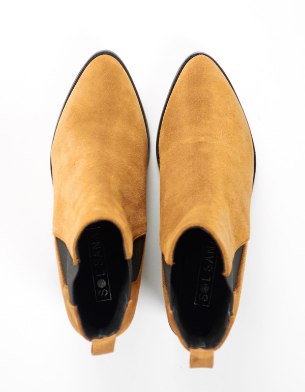 Sol Sana Edgar Boot Cognac Suede Sol Sana Edgar Boot Cognac Suede