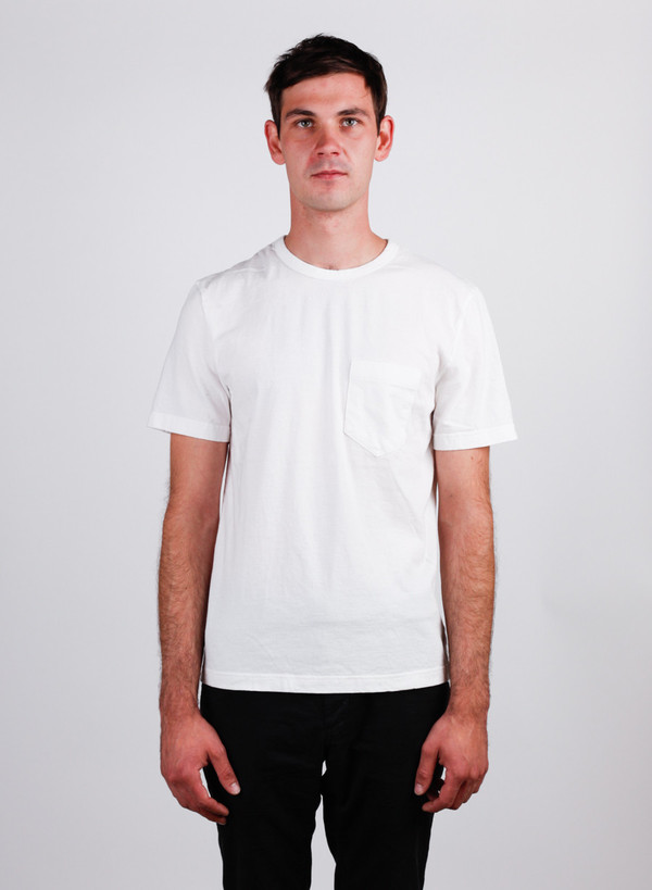 Men's Homespun Dad's Pocket Tee Winter White Men's Homespun Dad's Pocket Tee Winter White