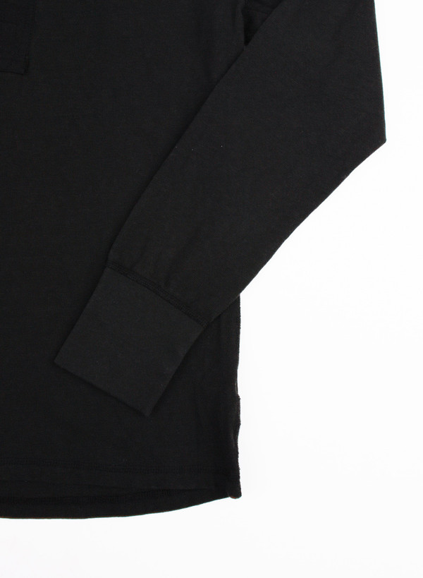 Homespun Standard Henley Charcoal Homespun Standard Henley Charcoal