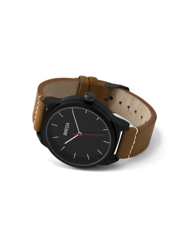 Breda Rand Watch Black Brown Breda Rand Watch Black Brown